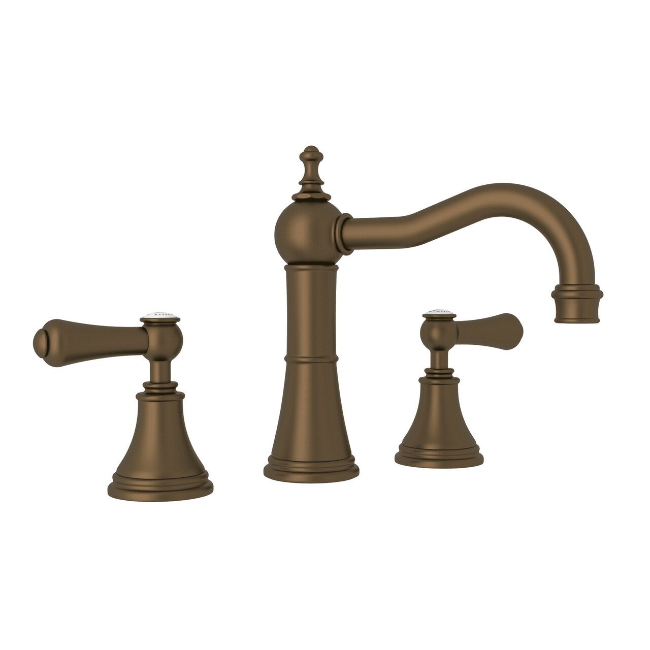 Perrin & Rowe Georgian Era Column Spout Widespread Faucet - BNGBath