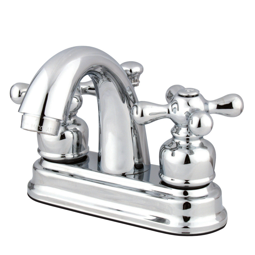 Kingston Brass FB5611AX 4 in. Centerset Bathroom Faucet, Polished Chrome - BNGBath