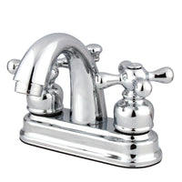 Thumbnail for Kingston Brass FB5611AX 4 in. Centerset Bathroom Faucet, Polished Chrome - BNGBath