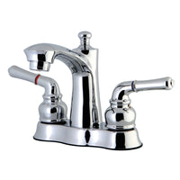 Thumbnail for Kingston Brass FB7611NML 4 in. Centerset Bathroom Faucet, Polished Chrome - BNGBath