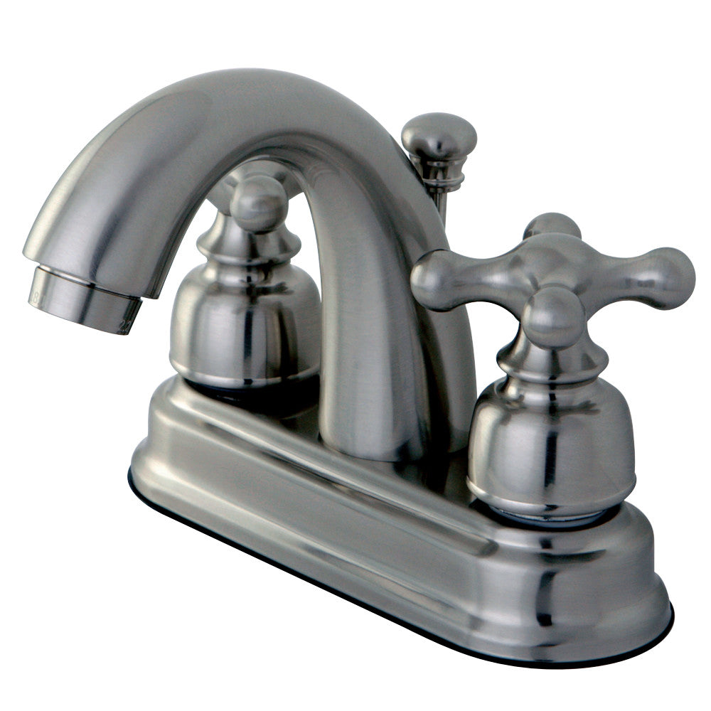 Kingston Brass FB5618AX 4 in. Centerset Bathroom Faucet, Brushed Nickel - BNGBath