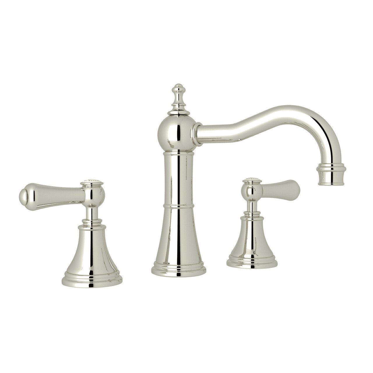 Perrin & Rowe Georgian Era Column Spout Widespread Faucet - BNGBath