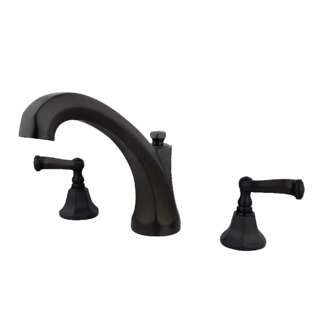 Kingston Brass KS4325FL Roman Tub Faucet, Oil Rubbed Bronze - BNGBath