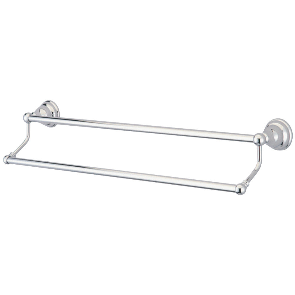 Kingston Brass BA556318C Royale 18-Inch Dual Towel Bar, Polished Chrome - BNGBath