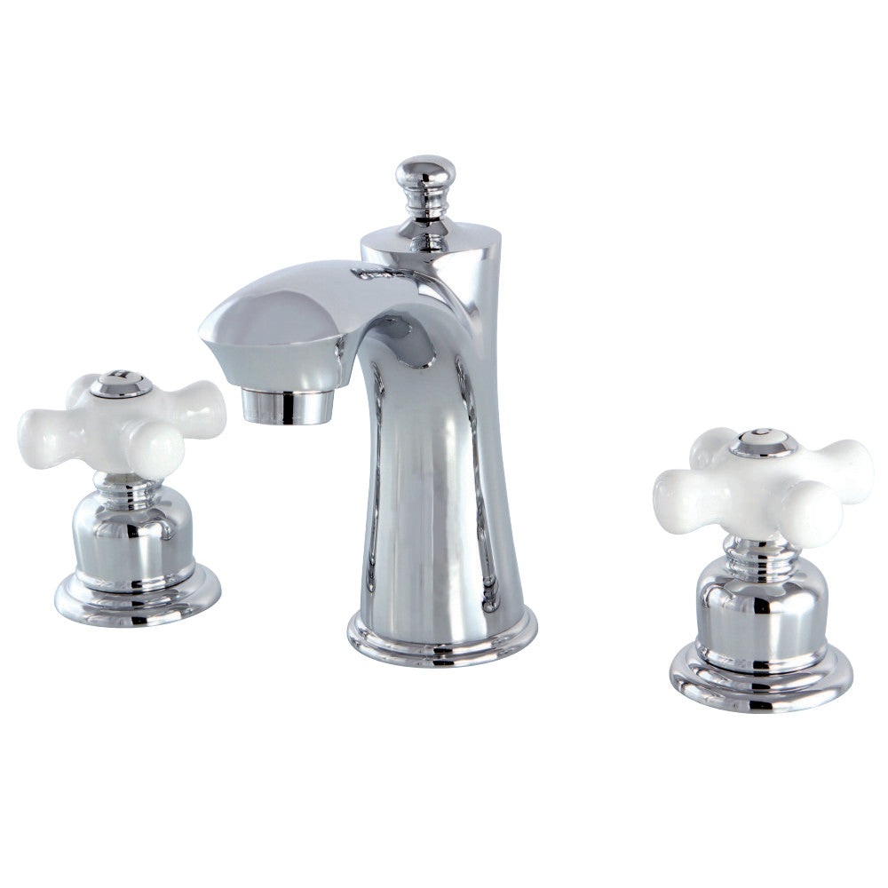 Kingston Brass KB7961PX 8 in. Widespread Bathroom Faucet, Polished Chrome - BNGBath