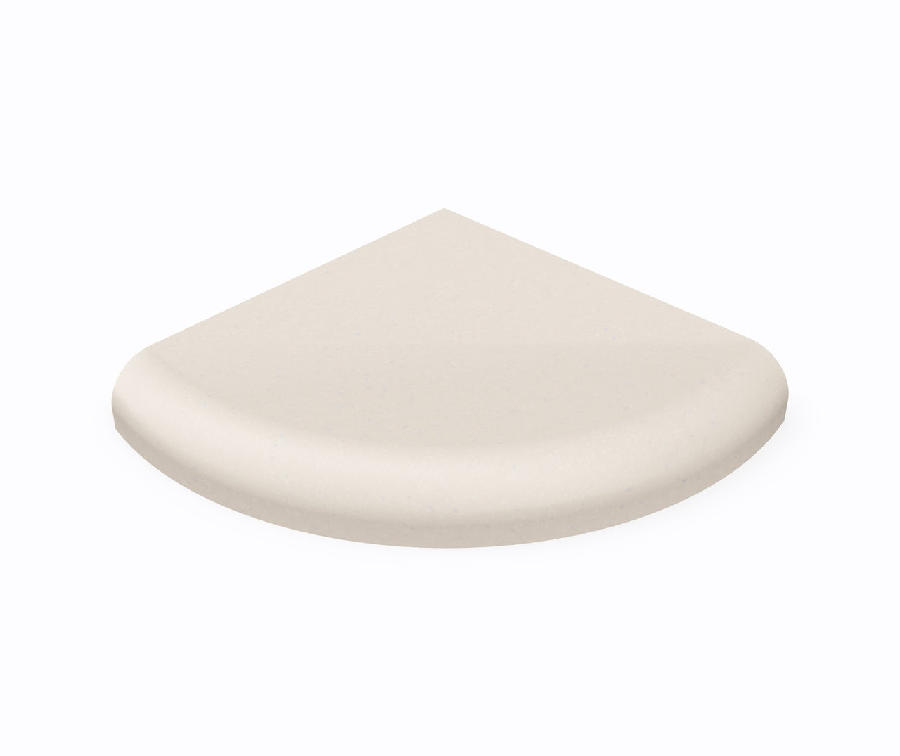 Solid Surface Soap Dish 4.75-In D X 4.75-In W X 1-In H  - BNGBath