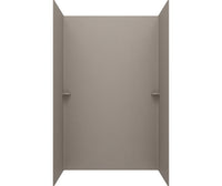 Thumbnail for Swan Solid Surface 48-In X 48-In X 96-In Shower Wall Surround - BNGBath