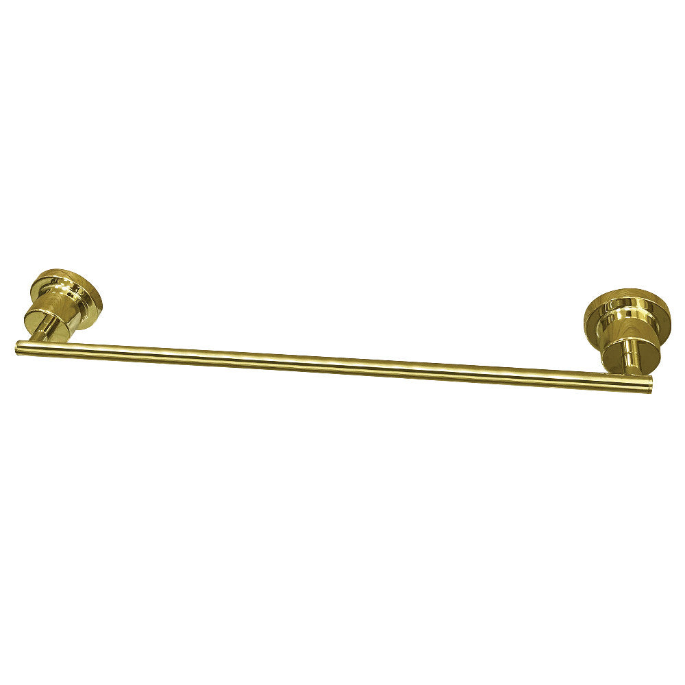 Kingston Brass BAH8212PB Concord 18-Inch Single Towel Bar, Polished Brass - BNGBath