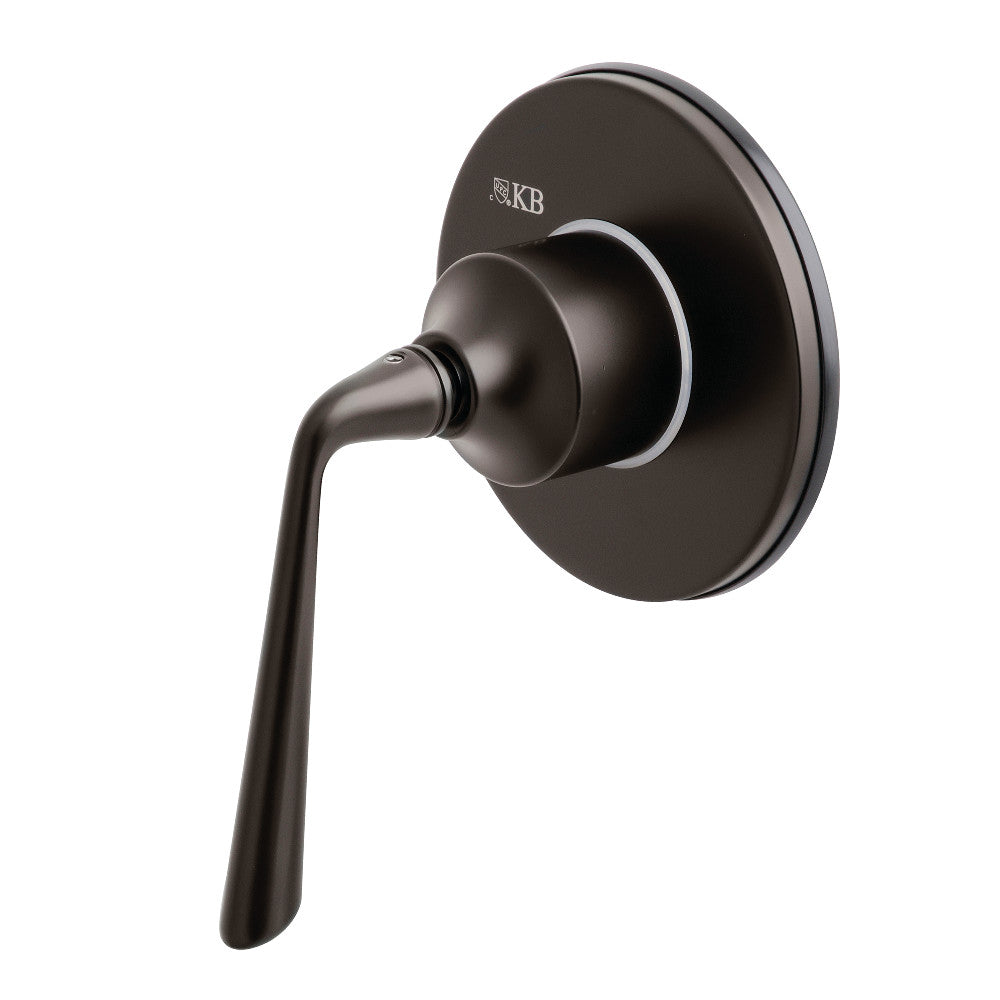 Kingston Brass KS3035ZL 3-Way Diverter Valve with Trim Kit, Oil Rubbed Bronze - BNGBath