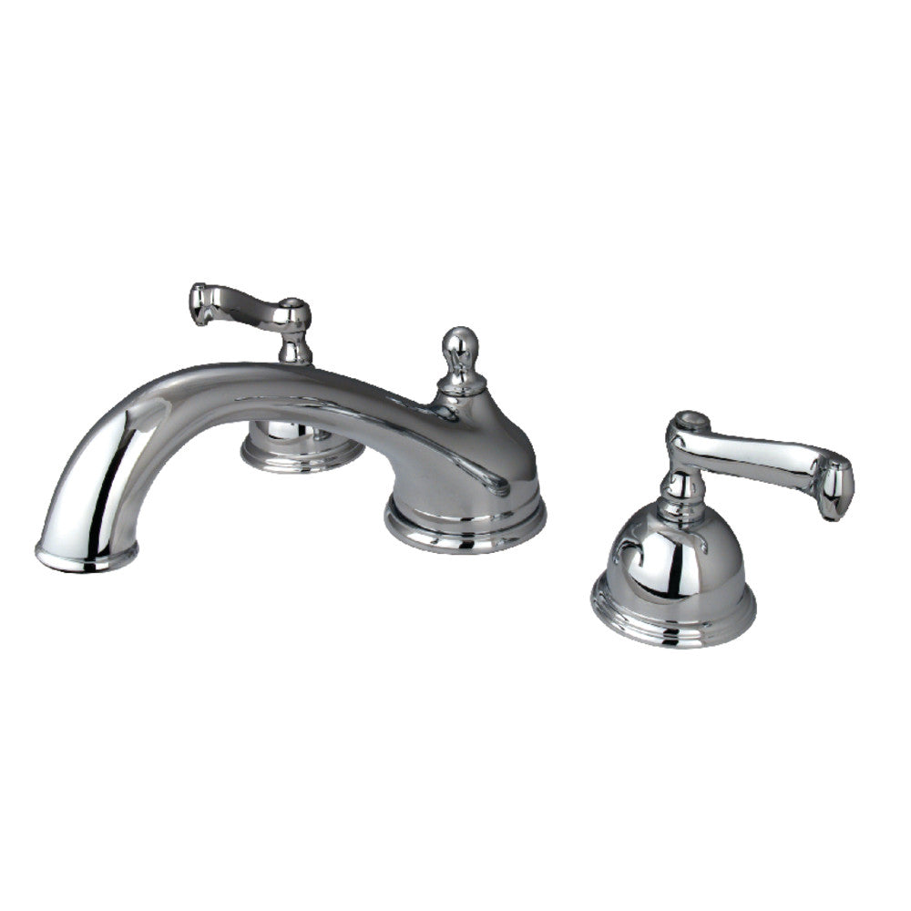 Kingston Brass KS3351FL Roman Tub Faucet, Polished Chrome - BNGBath