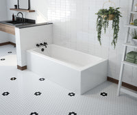 Thumbnail for Mackenzie Corner Access 6030 AcrylX™ Corner Bathtub - BNGBath