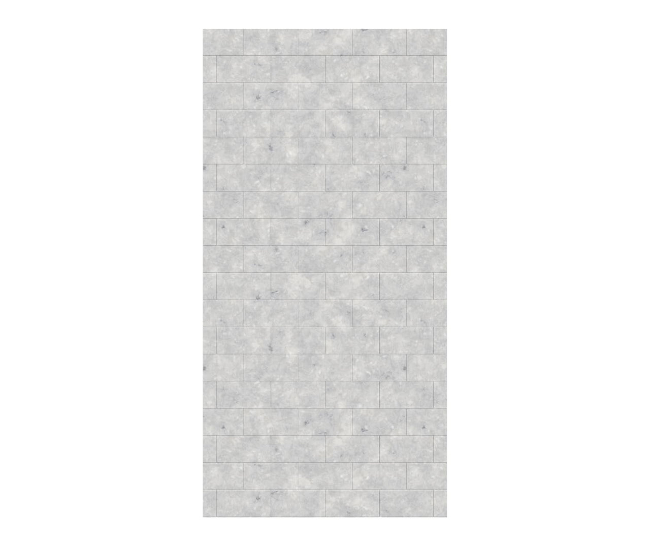 MTMK-7236-1 36 x 72 Swanstone Metro Subway Tile Glue up Bathtub and Shower Single Wall Panel  - BNGBath