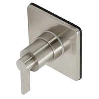 Thumbnail for Kingston Brass KS3048NDL NuvoFusion 3-Way Diverter Valve with Trim Kit, Brushed Nickel - BNGBath