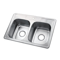 Thumbnail for Gourmetier Studio Drop-In Kitchen Sinks - BNGBath