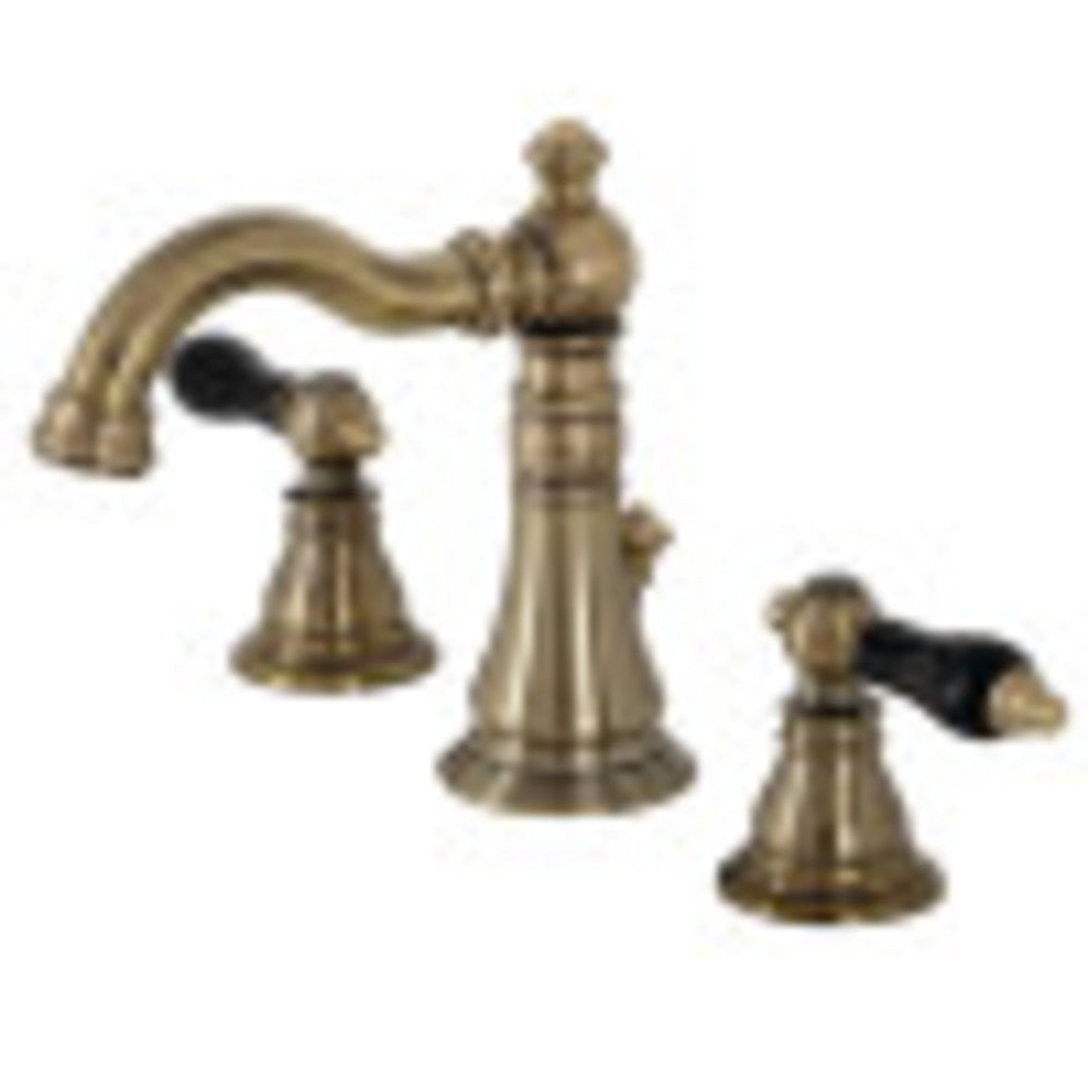 Fauceture FSC19733AKL Duchess Widespread Bathroom Faucet with Retail Pop-Up, Antique Brass - BNGBath