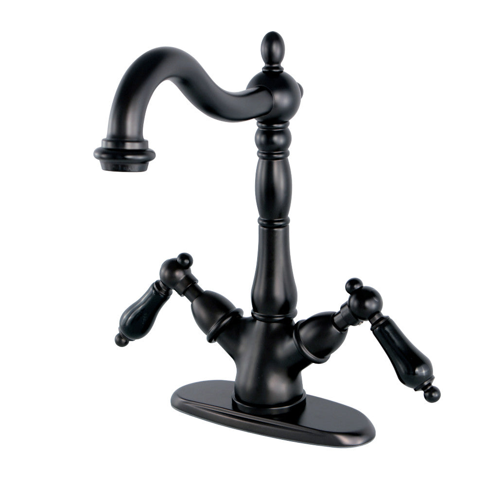 Kingston Brass KS1495PKL Duchess Vessel Sink Faucet, Oil Rubbed Bronze - BNGBath