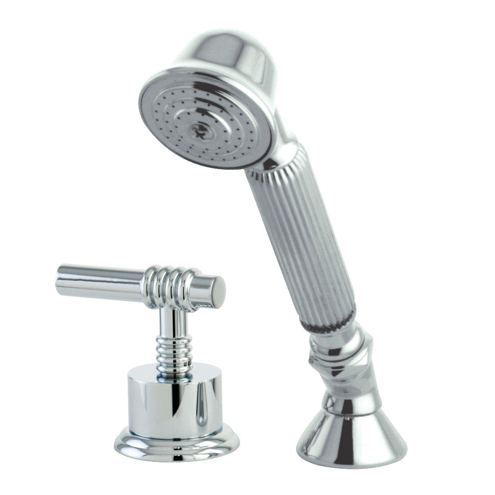 Kingston Brass KSK2361MLTR Transfer Valve Set for Roman Tub Filler, Polished Chrome - BNGBath