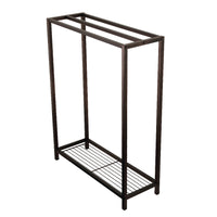 Thumbnail for Kingston Brass SCC8355 Edenscape Freestanding Iron Towel Rack, Oil Rubbed Bronze - BNGBath