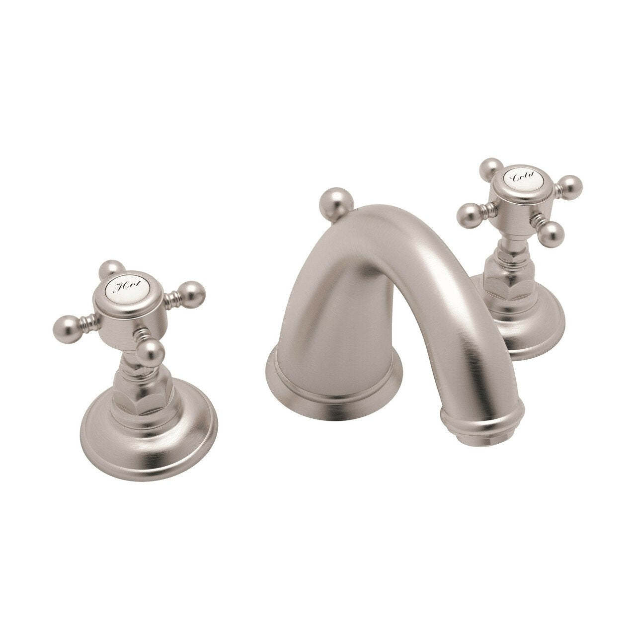 ROHL San Julio C-Spout Widespread Bathroom Faucet - BNGBath