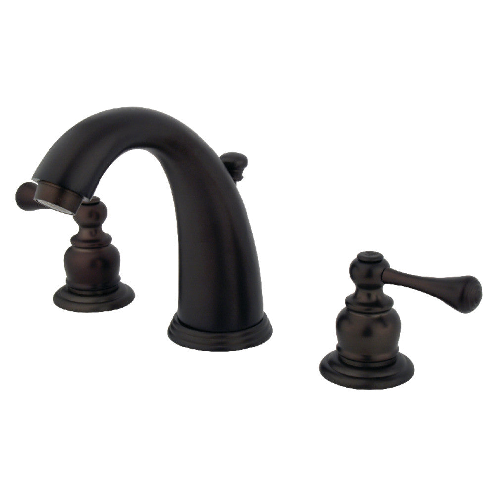 Kingston Brass KB985BL 8 to 16 in. Widespread Bathroom Faucet, Oil Rubbed Bronze - BNGBath