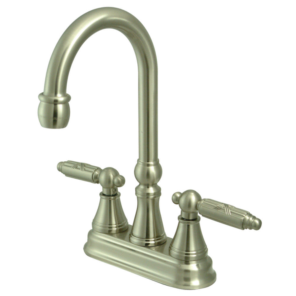 Kingston Brass KS2498GL Bar Faucet, Brushed Nickel - BNGBath