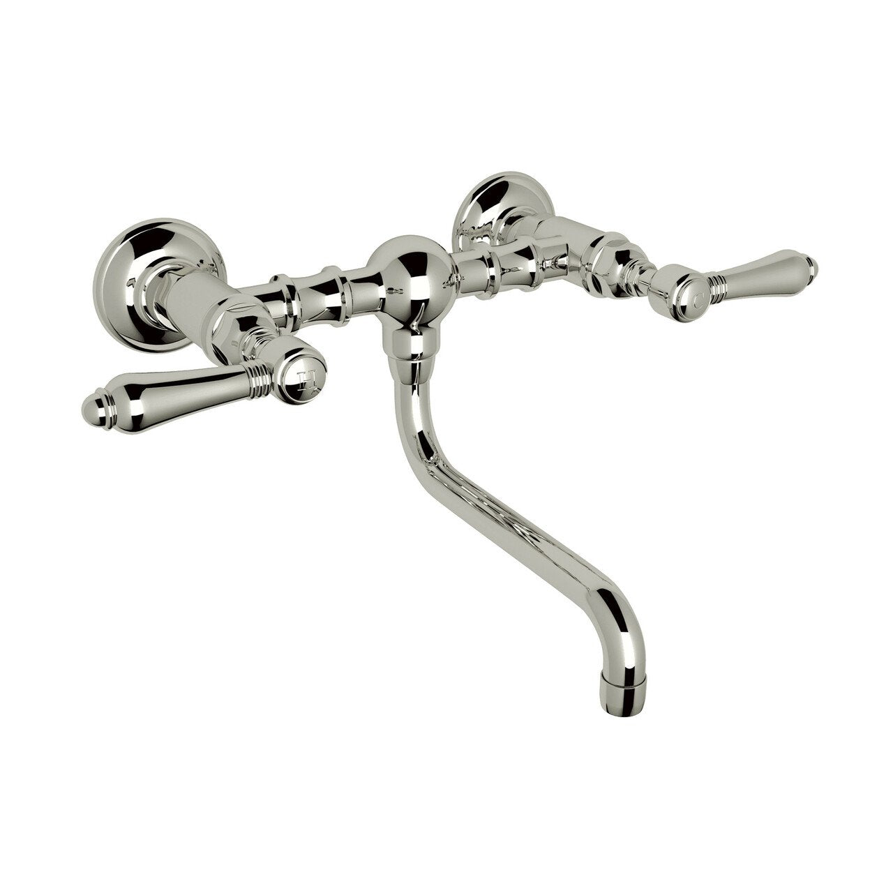 ROHL Acqui Wall Mount Bridge Bathroom Faucet - BNGBath