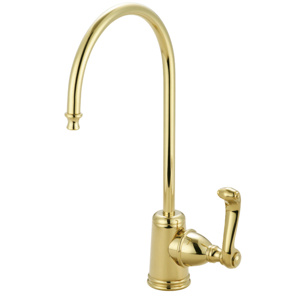 Kingston Brass KS7192FL Royale Single Handle Water Filtration Faucet, Polished Brass - BNGBath