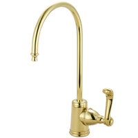 Thumbnail for Kingston Brass KS7192FL Royale Single Handle Water Filtration Faucet, Polished Brass - BNGBath