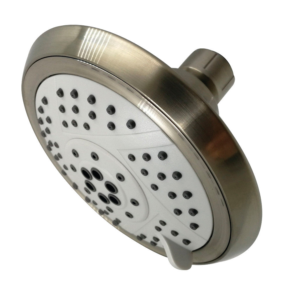 Kingston Brass KX1548 Vilbosch 5-Inch 5-Function Shower Head, Brushed Nickel - BNGBath