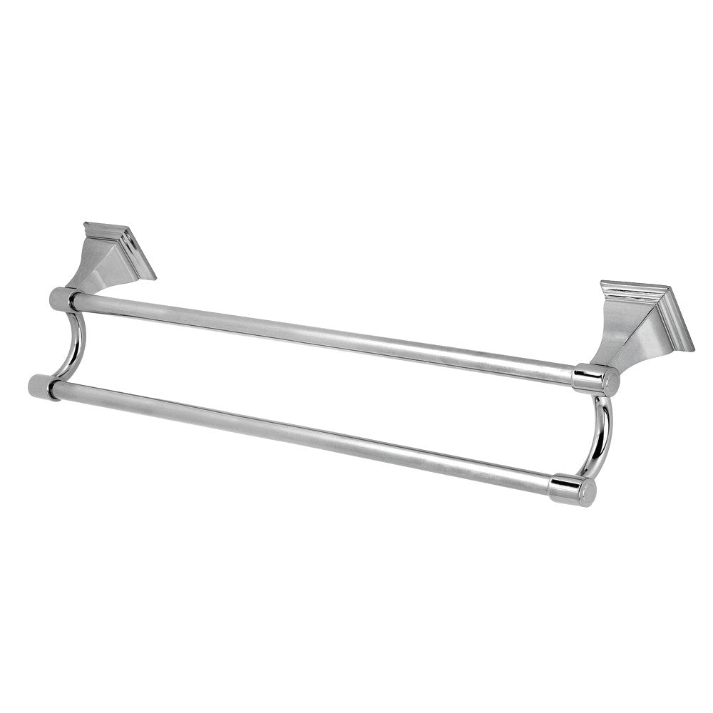 Kingston Brass BAH612318C Monarch 18-Inch Dual Towel Bar, Polished Chrome - BNGBath