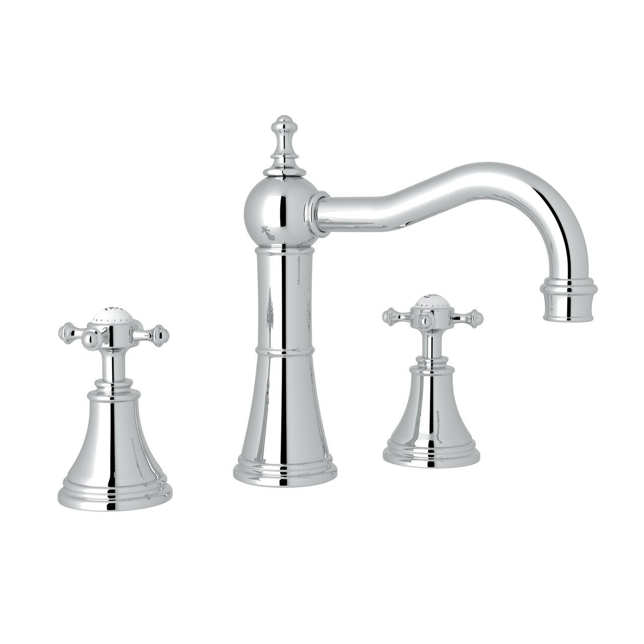 Perrin & Rowe Georgian Era Column Spout Widespread Faucet - BNGBath