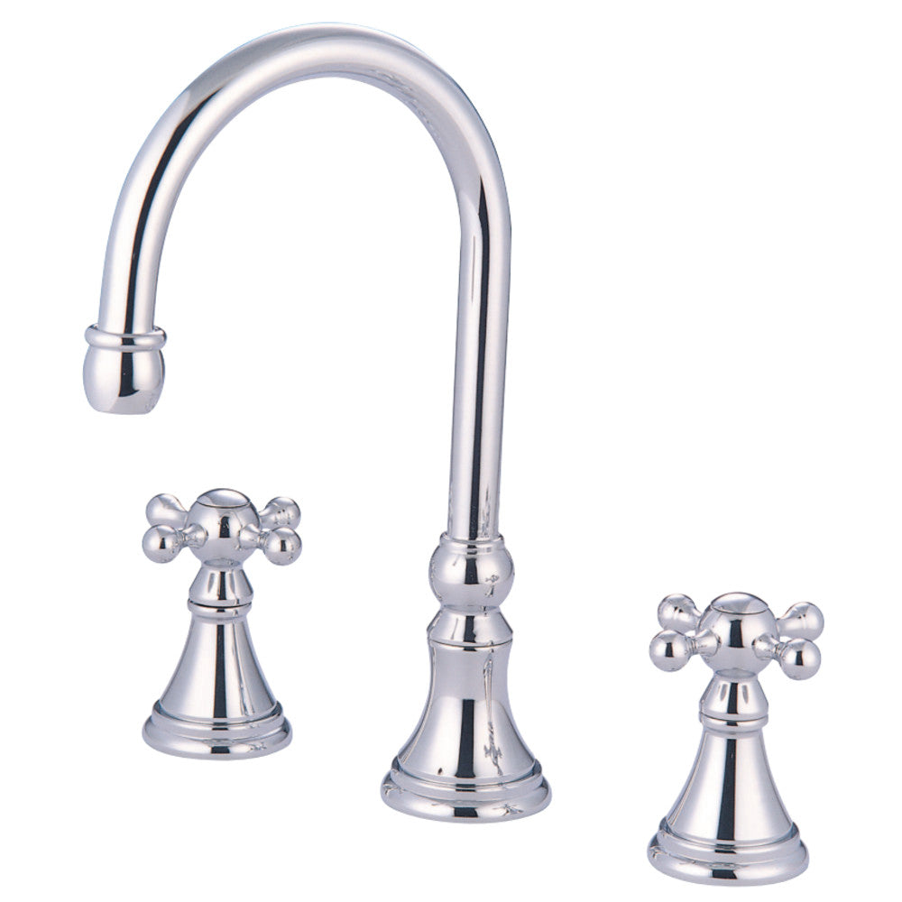 Kingston Brass KS2341KX Roman Tub Faucet, Polished Chrome - BNGBath