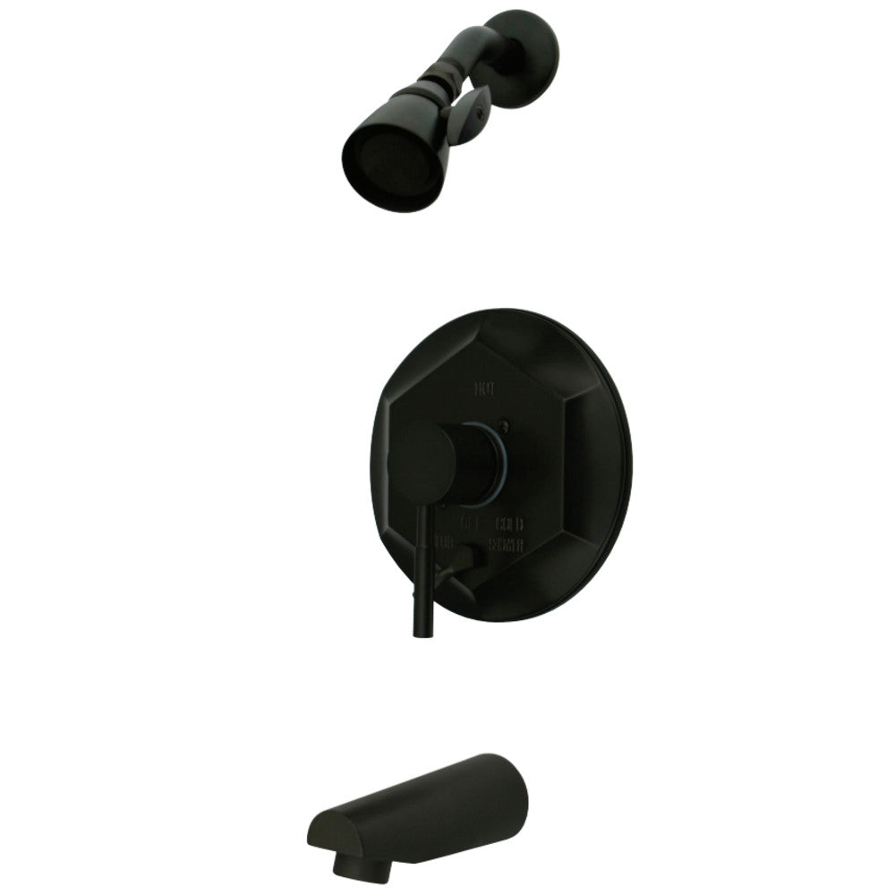 Kingston Brass KB46350DL Concord Tub & Shower Faucet, Oil Rubbed Bronze - BNGBath