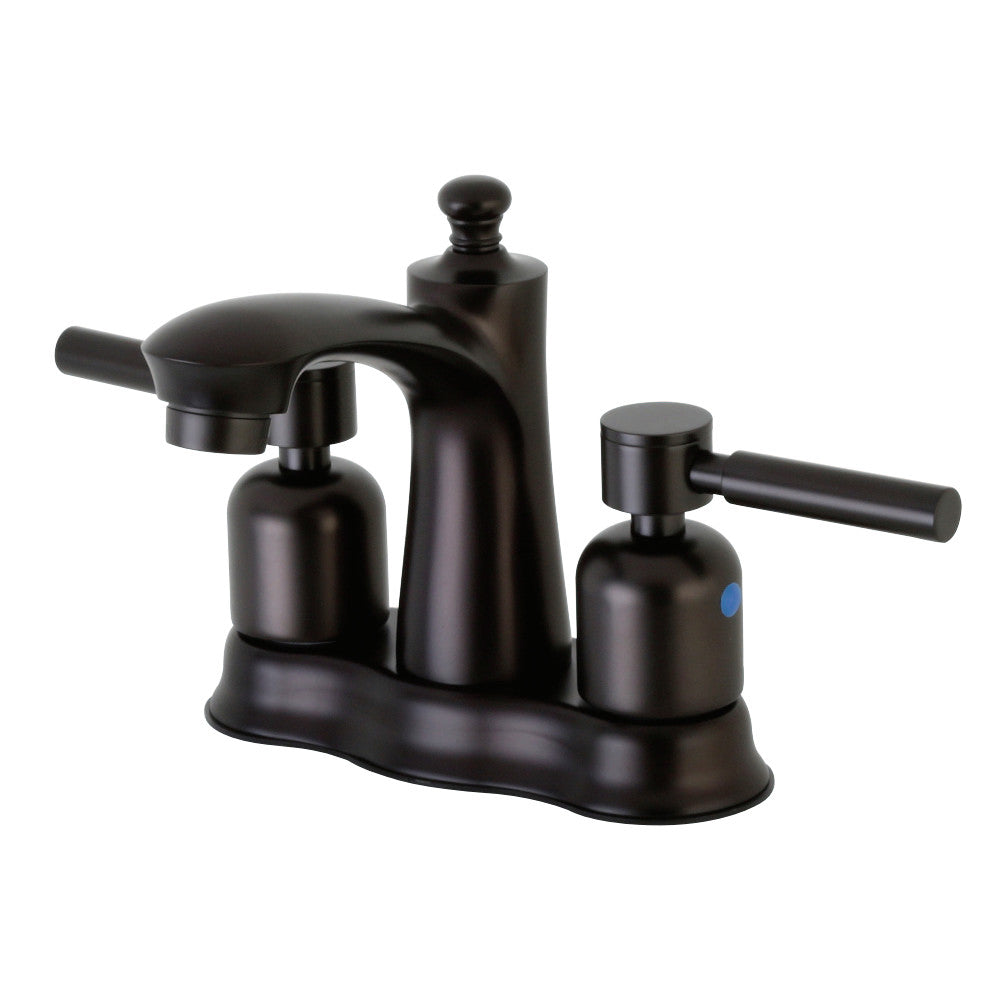 Kingston Brass FB7615DL 4 in. Centerset Bathroom Faucet, Oil Rubbed Bronze - BNGBath