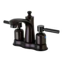 Thumbnail for Kingston Brass FB7615DL 4 in. Centerset Bathroom Faucet, Oil Rubbed Bronze - BNGBath