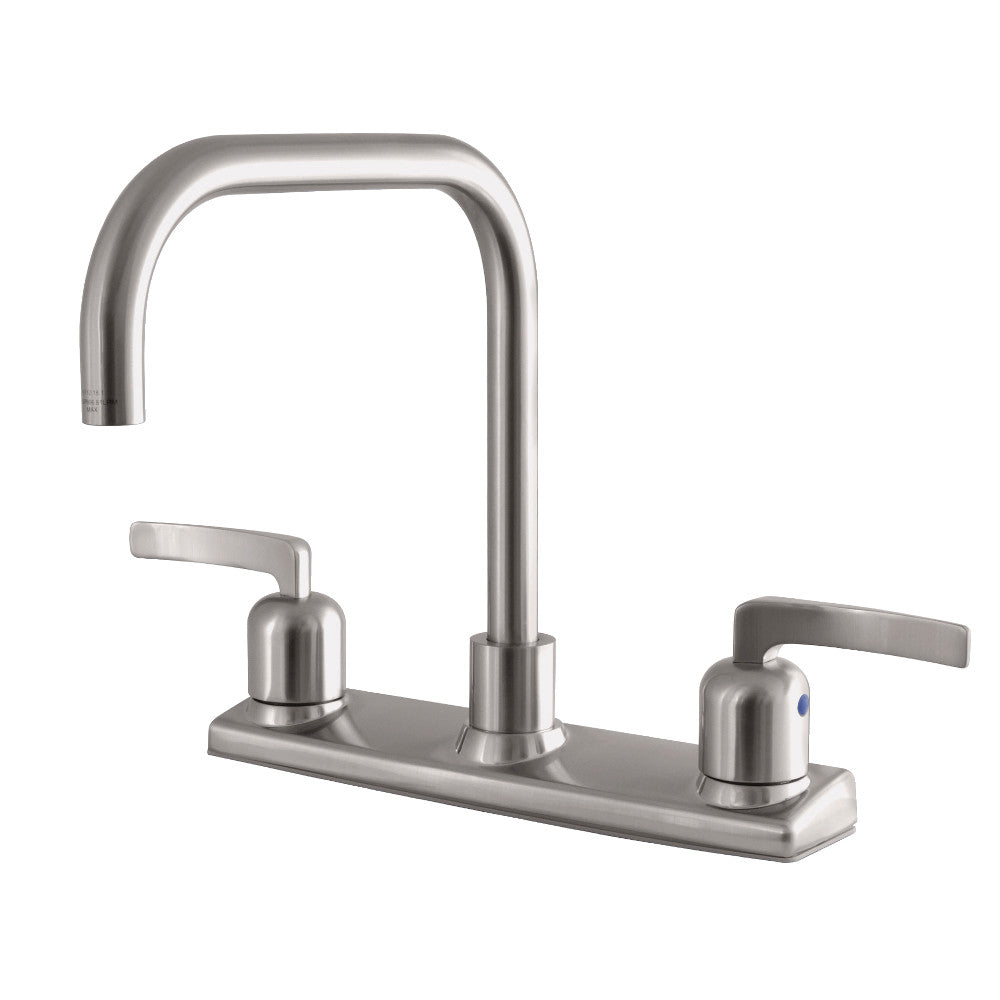 Kingston Brass FB2148EFL Centurion 8-Inch Centerset Kitchen Faucet, Brushed Nickel - BNGBath