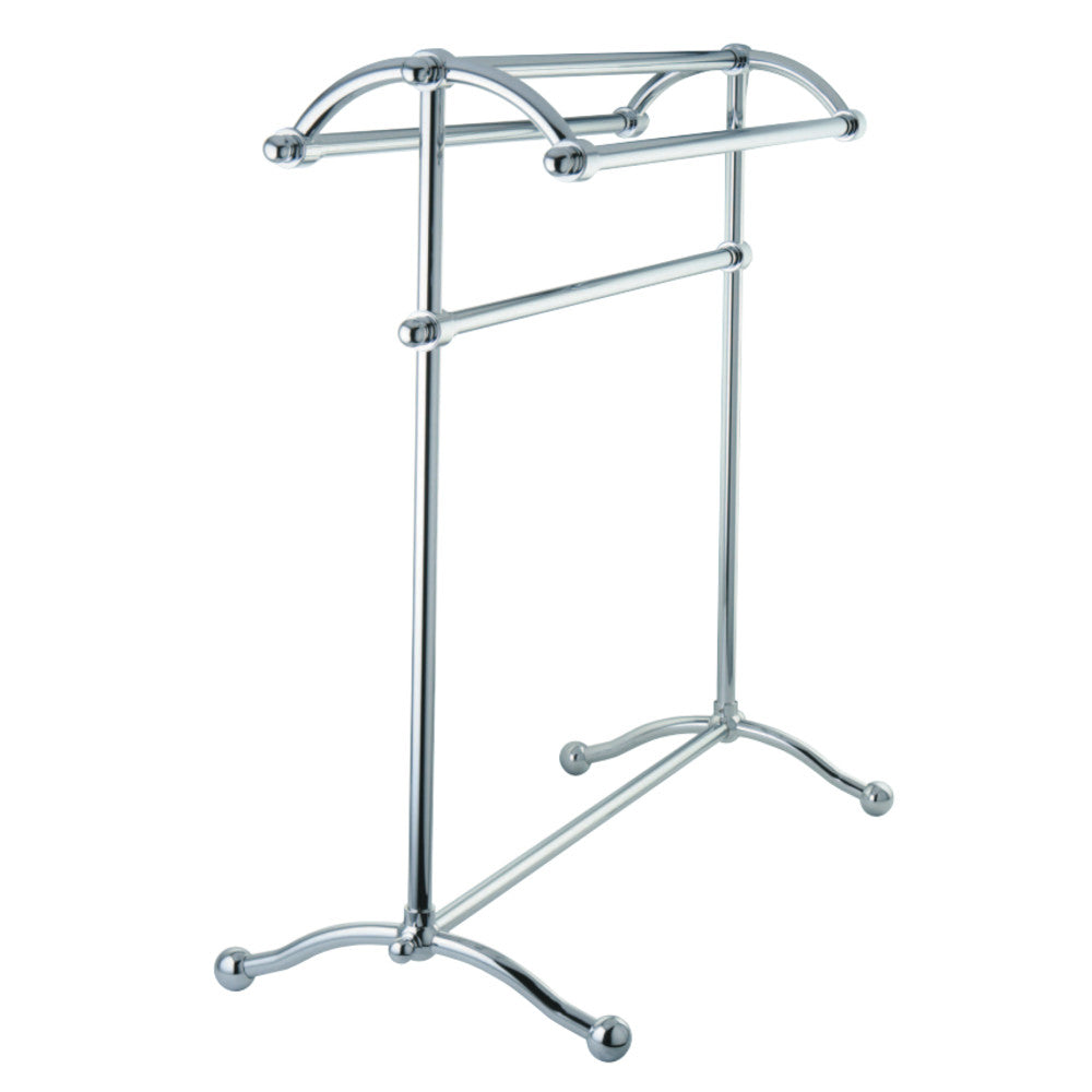 Kingston Brass SCC2291 Pedestal Towel Rack, Polished Chrome - BNGBath