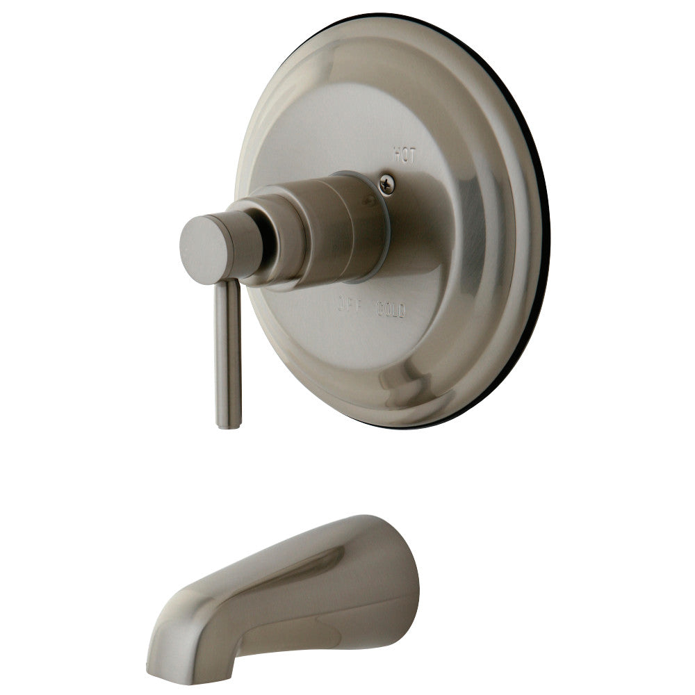 Kingston Brass KB2638DLTO Concord Tub & Shower Faucet (Shower Not Included), Brushed Nickel - BNGBath