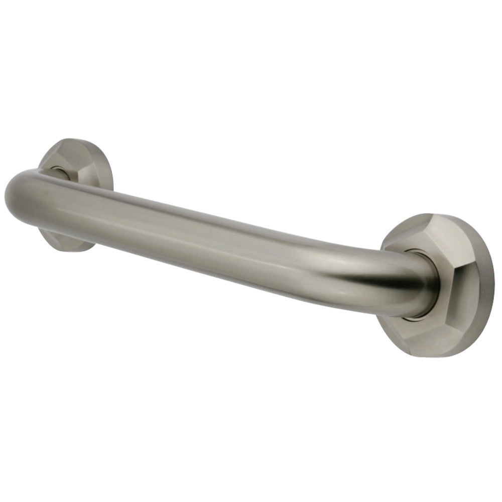 Kingston Brass DR714128 Metropolitan 12" Grab Bar, 1-1/4" Diameter, Brushed Nickel - BNGBath