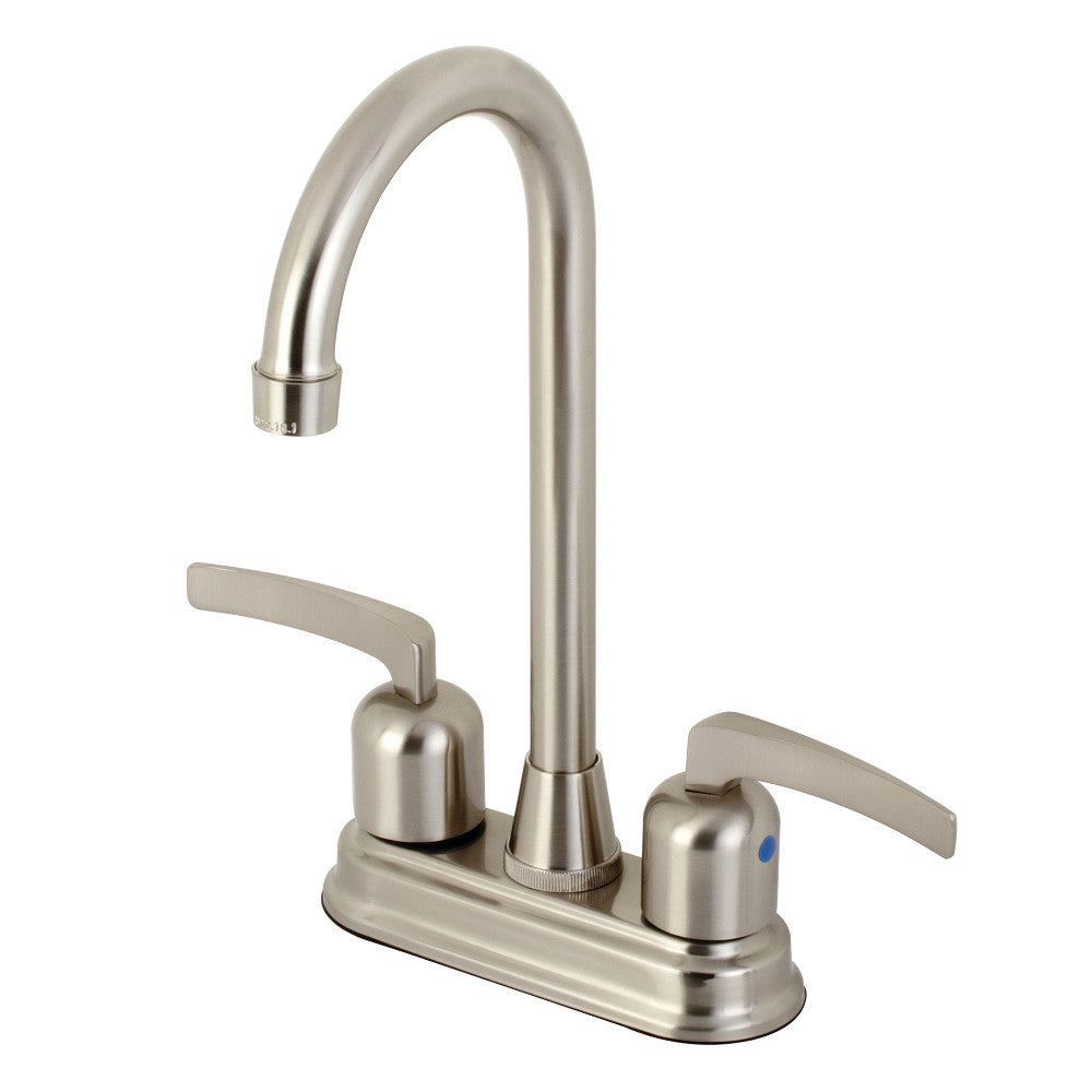 Kingston Brass KB8498EFL Centurion Bar Faucet, Brushed Nickel - BNGBath