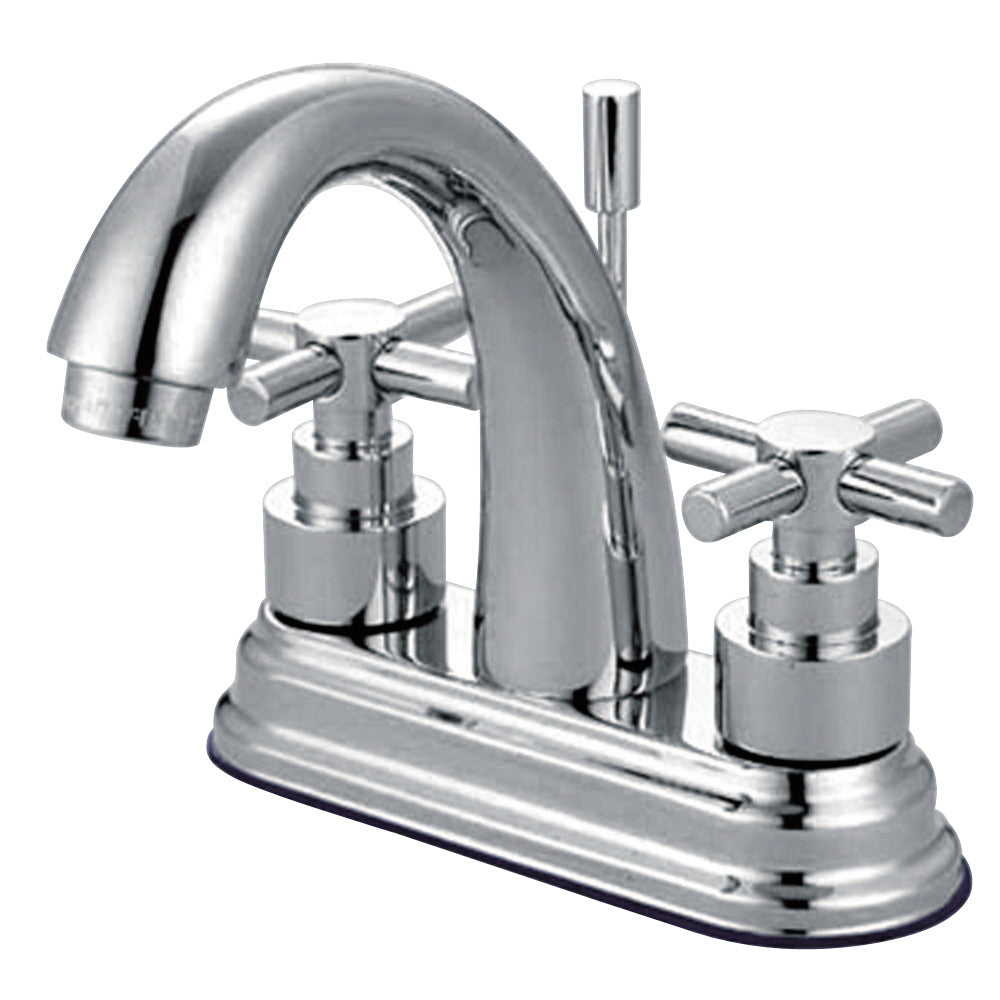 Kingston Brass KS8611EX 4 in. Centerset Bathroom Faucet, Polished Chrome - BNGBath