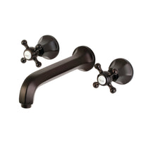 Thumbnail for Kingston Brass KS4125BX Wall Mount Bathroom Faucet, Oil Rubbed Bronze - BNGBath