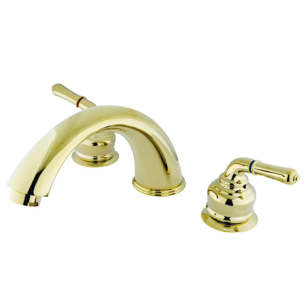 Kingston Brass KB362 Magellan Roman Tub Faucet, Polished Brass - BNGBath