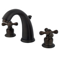 Thumbnail for Kingston Brass KB985AX Victorian 2-Handle 8 in. Widespread Bathroom Faucet, Oil Rubbed Bronze - BNGBath