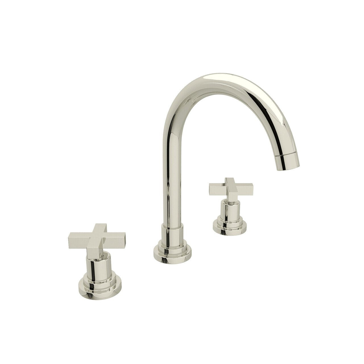 ROHL Lombardia C-Spout Widespread Bathroom Faucet - BNGBath