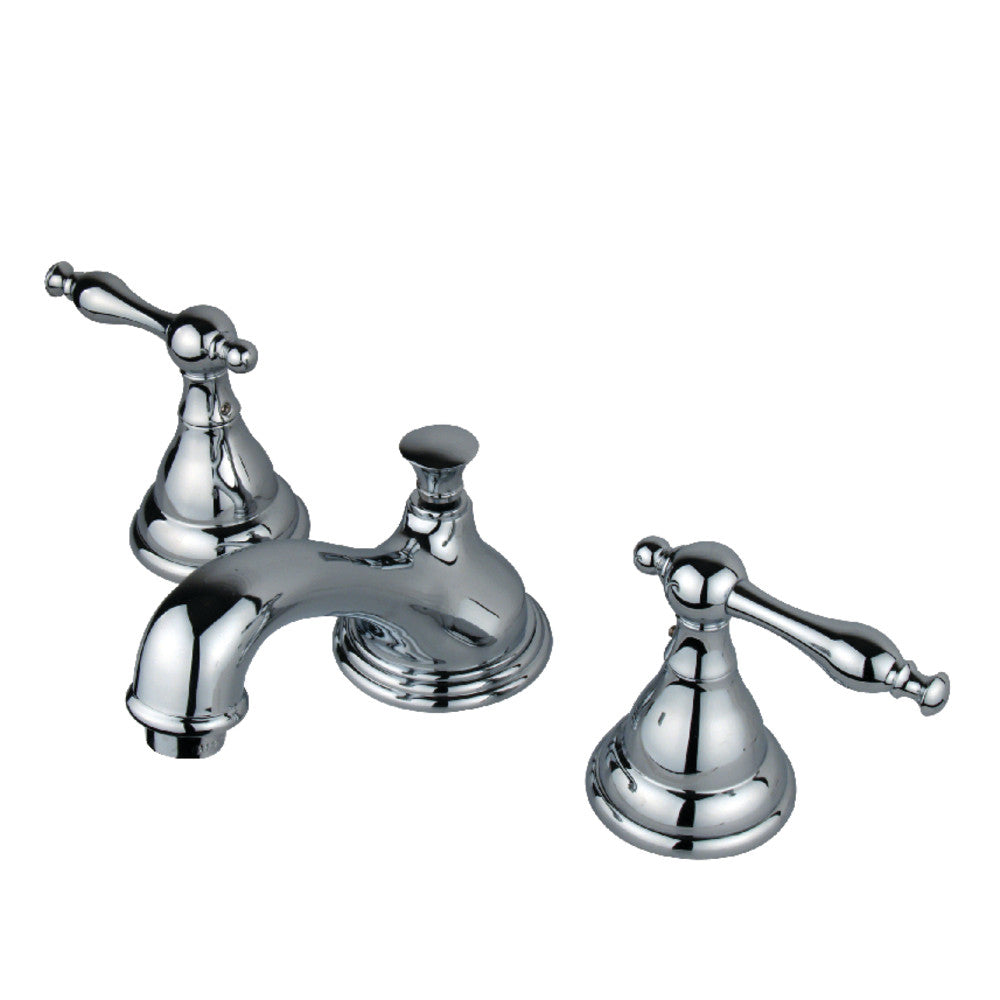 Kingston Brass KS5561NL 8 in. Widespread Bathroom Faucet, Polished Chrome - BNGBath