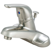 Thumbnail for Kingston Brass GKB548 Single-Handle 4 in. Centerset Bathroom Faucet, Brushed Nickel - BNGBath