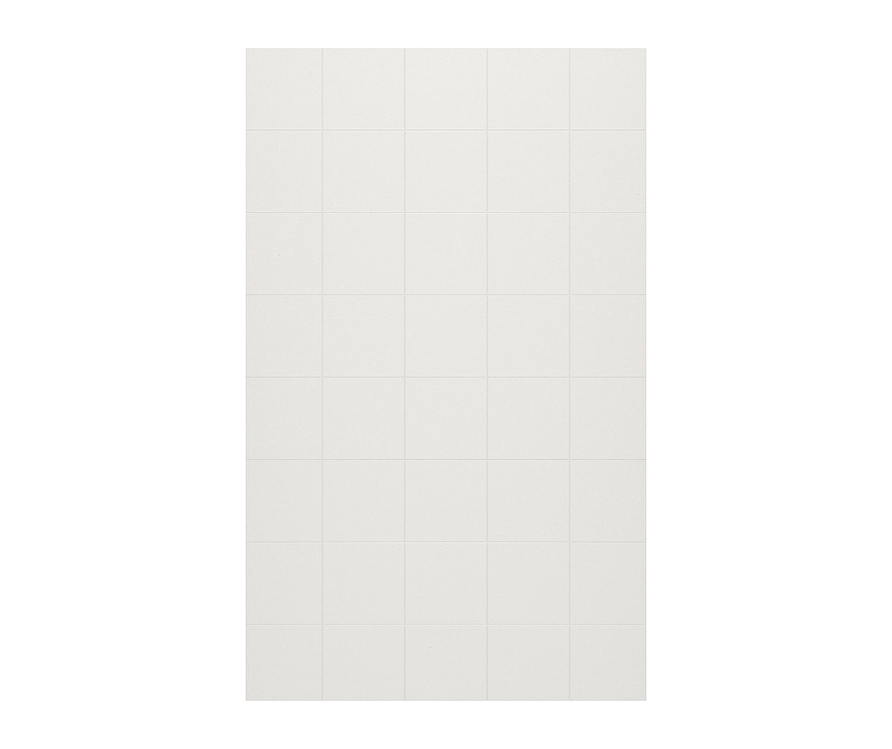 Swanstone 62-in x 96-in 12X12 Square Tile Design Shower Wall Panel - BNGBath