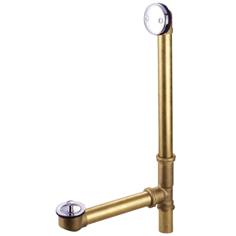 Kingston Brass DLL3161 Bath Tub Drain with Overflow, Polished Chrome - BNGBath