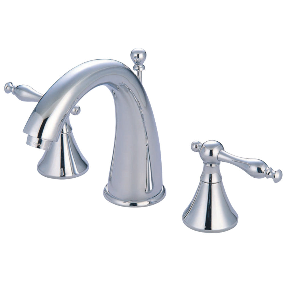 Kingston Brass KS2971NL 8 in. Widespread Bathroom Faucet, Polished Chrome - BNGBath